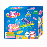 Blocs de construction en gelée 3 cm, TPR souple, jouets sensoriels éducatifs anti-stress à emboîter pour enfants et adolescents de 14 ans et plus, vente en gros