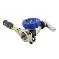 Outil de soudure à cône excentrique DSZH WK-519FT-L 45, qualité industrielle, manuel, en acier inoxydable, 1/4 po pour systèmes hydrauliques