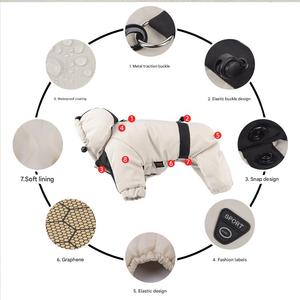 Nueva llegada Otoño Invierno ropa para mascotas Teddy <span class=keywords><strong>Schnauzer</strong></span> Bichon cachorro al aire libre de cuatro patas de algodón acolchado perro chaqueta abrigo <span class=keywords><strong>en</strong></span> <span class=keywords><strong>venta</strong></span> - Product Image 6