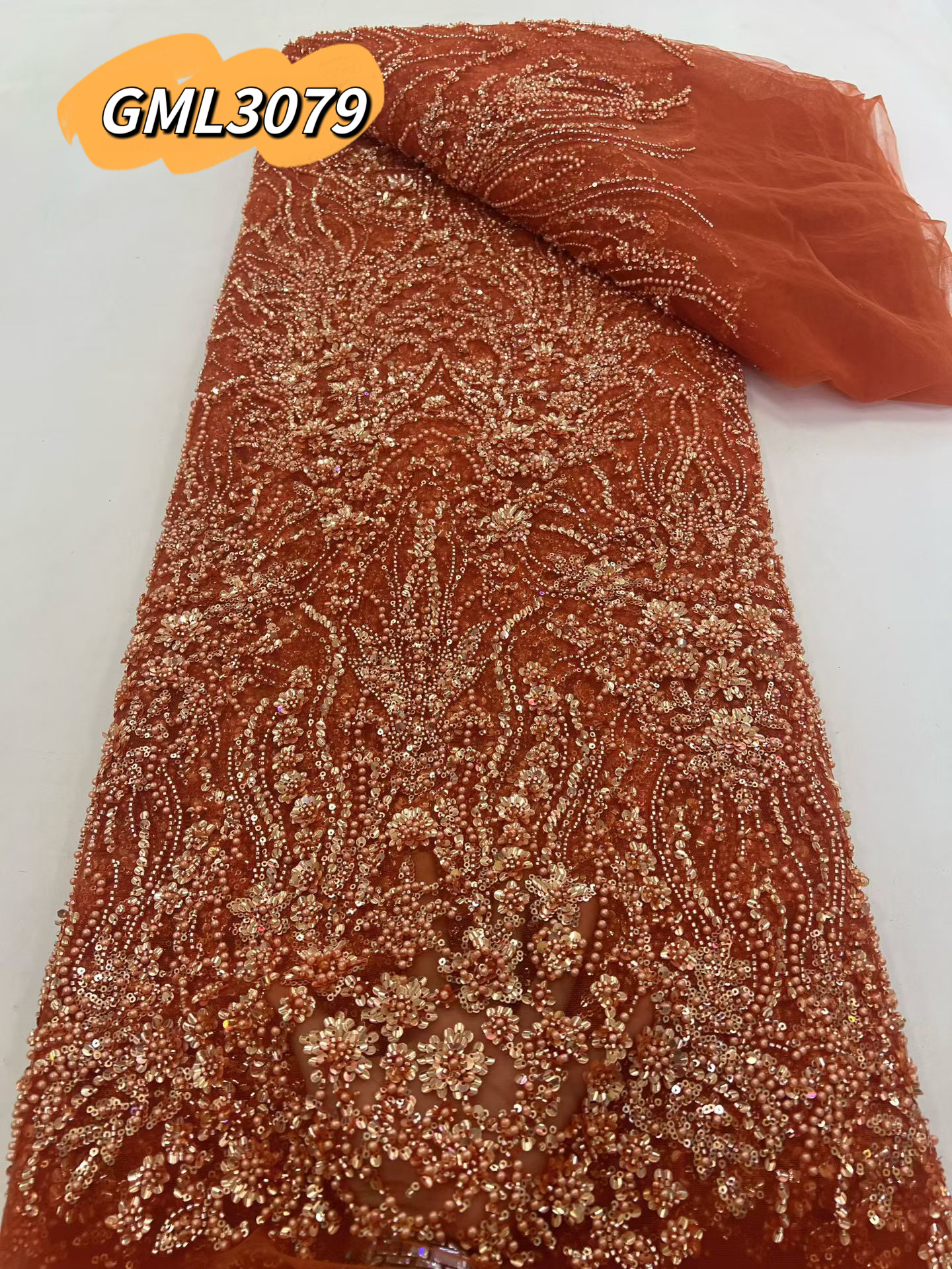 bridesmaid dresses near boston ma Tie Shoulder V-Neck Burnt Orange Long Bridesmaid Dress – FancyVestido main image 0