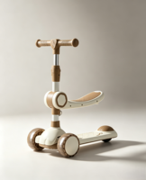 Trottinette pliable 2 en 1 pour enfants, matériau écologique pour les enfants de 2 à 6 ans, trottinette pour enfants personnalisée OEM