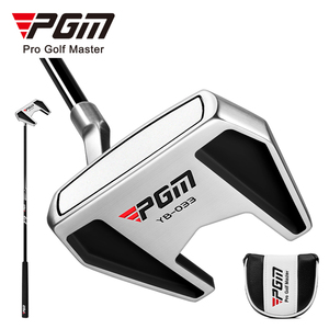 PGM TUG077 <span class=keywords><strong>Putter</strong></span> de <span class=keywords><strong>Golf</strong></span> para Mujer, Eje de Acero Inoxidable, Flex R, Loft 3 Lie 72, Plateado y Negro, OEM - Product Image 1