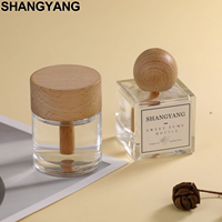 Diffuseur de parfum en verre de 50 ml avec logo personnalisé, étiquette privée, longue durée, pour la maison