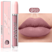 Rouge à lèvres liquide mat 25 couleurs, imperméable, longue tenue, non desséchant, effet velours pour femmes