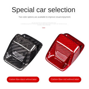 Fundas para Palanca de Cambios de Coche para <span class=keywords><strong>Audi</strong></span> <span class=keywords><strong>A3</strong></span> S3 RS3 8Y Q3 2021 <span class=keywords><strong>2022</strong></span> 2023 2024, Accesorios Interiores de Fibra de Carbono ABS para Caja de Cambios, LHD RHD - Product Image 6