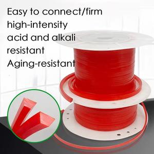 Correa dentada de poliuretano PU personalizable, correa en V, rueda motriz <span class=keywords><strong>pentagonal</strong></span> tipo Z Y M, correas de transmisión de Motor universales, correa dentada EPDM - Product Image 5