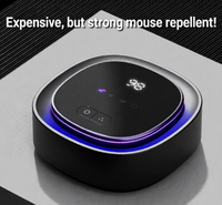 Répulsif à souris ultrasonique USB, écologique, rechargeable, portable, pour intérieur/extérieur, anti-parasites, carré, solide, usage domestique