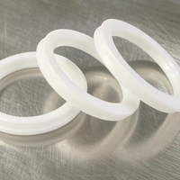 Joints d'étanchéité en silicone écologiques et colorés en forme de cœur et d'étoile, rondelles en caoutchouc pour applications industrielles universelles