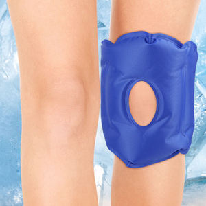 Rodillera Grande con Bolsa <span class=keywords><strong>de</strong></span> Hielo para Aliviar el <span class=keywords><strong>Dolor</strong></span> en el Área del Rodio, Almohadilla <span class=keywords><strong>de</strong></span> Gel Reutilizable para Tratamiento Frío y Caliente al por Mayor - Product Image 5