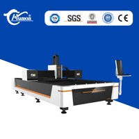 Machine de découpe laser à fibre pour tôles métalliques 1000W 2000W 3000W Acier inoxydable Aluminium Cuivre