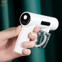 Pistolet de désinfection sans fil haute pression PAKISS, désinfectant électrique portable avec lumière LED, dispersion rapide de la brume