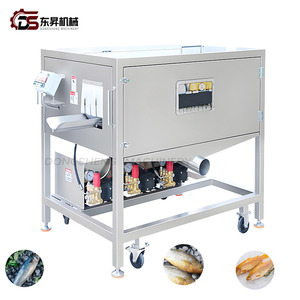 Machine automatique de désécaillement et de découpe de dos de poisson en acier inoxydable avec minuteries pour les usines de carpes, haute efficacité tout-en-un - Product Image 6