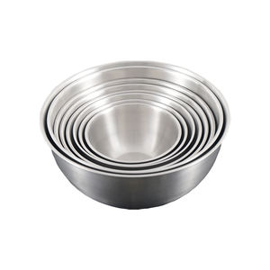 Bol à soupe en acier inoxydable de couleur métallique, bol à salade personnalisé, bol à mélanger en acier inoxydable - Product Image 4