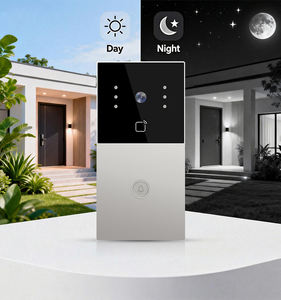 1080P Slimme Video Deurtelefoon 1 Set=F1+2*AT7 Bedrade Deurtelefoon Slimme TUYA APP Video Deurbel Met WDR Camera voor Villa - Product Image 3