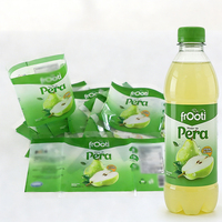 Özel Su Geçirmez PVC Isıya Duyarlı Shrink Etiketler Şarap Bira Kutuları 350ml 500ml İçecekler 25-70mikron