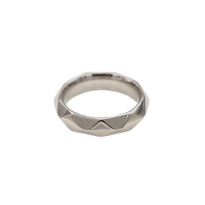 Men's Geometric <b>Titanium</b> Steel <b>Ring</b> Blue Steel Color DG006 Gift Jewelry - Product Image 5