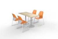 Chaise de réception de visiteur de bureau ergonomique de conception moderne pour l'attente et la salle de réunion chaise élégante de dîner
