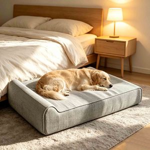 Removable Orthopedic Memory Foam <b>Dog</b> <b>Bed</b> Luxury Support Pet Pad Comfort Calming <b>Dog</b> Pet Support Cat <b>Sofa</b> Pad Orthopedic <b>Dog</b> <b>Beds</b> - Product Image 4