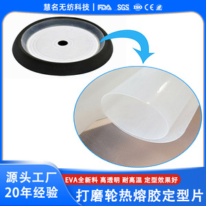 Rueda de Pulido de Esponja Huiming Hm con Película Adhesiva de 0.9mm y 1.6mm, Aplicación de Acrílico y Cuero con Fusión en Caliente - Product Image 3