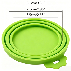 3-in-1 Silicone Pet Can Lid Reusable <b>Food</b> <b>Storage</b> Sealing Cover for <b>Cat</b> Dog <b>Food</b> Cans - Product Image 4