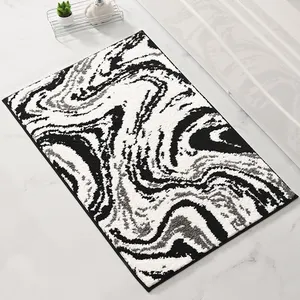 YFL Custom Anti Slip Soft Floor Mat Low MOQ Microfiber Bath Floor Mat