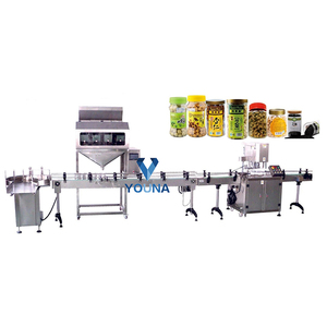 Tự động khoai tây đóng gói chip dòng hạt cà phê đậu niêm phong đóng nắp Hạt máy chiết rót cho chai/Jar/có thể - Product Image 2