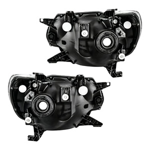 Phare avant halogène à fond blanc, version américaine, adapté pour Toyota Tacoma 2012-2015 - Product Image 4