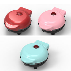 Рождественский подарок, Электрический антипригарный прибор для завтрака, мини вафельница, вафельный Утюг - Product Image 2