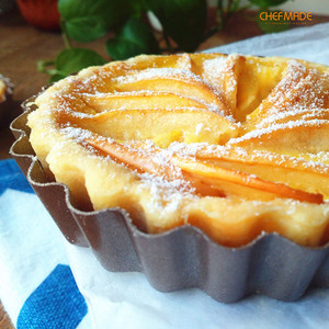 Hot Sale <strong>Small</strong> Food Grade Reusable 4 Inch Mini Round Wave Edge Pie Dish <strong>Pan</strong> - Product Image 6