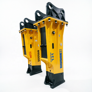 For SB131 New Condition Box Type Hydraulic Breaker Main Body for 30-45 Ton Excavators Construction Mining Engine Pump Chisel - Product Image 1