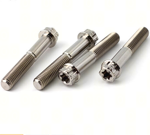 Memproduksi Baut <span class=keywords><strong>Titanium</strong></span> M4 M5 M6 M8 <span class=keywords><strong>GR5</strong></span> (6AL/4V) yang Dikustomisasi dengan Penggerak Torx - Product Image 3