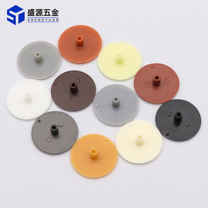 ฝาครอบตู้สามในหนึ่ง Shengyuan ขนาด 15 มม. ผลิตจากโลหะผสมสังกะสี พร้อมสกรูซ่อน สำหรับตกแต่งตู้ครัว - Product Image 2