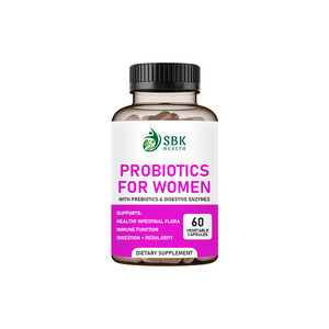 Probiotiques en capsules pour femmes, marque privée, avec complexe probiotique formulé spécifiquement pour les femmes, favorise la santé vaginale - Product Image 1