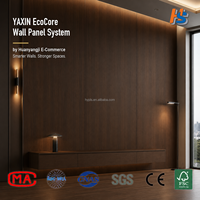 Panneaux muraux décoratifs en bois pour décoration intérieure, panneaux muraux décoratifs en PVC, panneaux muraux