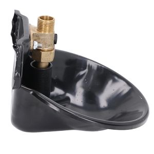 Corrosion-Resistant Steel Sheep Water Bowl with Copper Nipple - Hygienic, Leak-Proof Livestock <strong>Watering</strong> System - Product Image 1