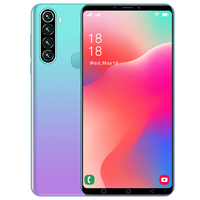 Flash Comprar Android 5G Note 80 16G + 1TB Procesador MTK Teléfono para juegos Dual SIM Pantalla de 6 pulgadas Teléfono inteligente portátil
