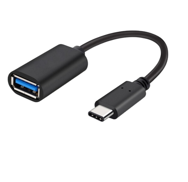 Type-C Female to USB-C 3-in-1 USB 3.1 Male-to-A Extension Cable with USB 3.0 Connector Braid Shielding for Camera Computer (PVC)