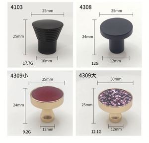 Venta al por mayor de fábrica: Tiradores y pomos de aleación de aluminio para gabinetes de cocina, herrajes para muebles de dormitorio y sala de estar - Product Image 6