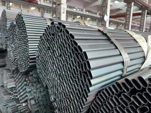 ASTM A653 Galvanized Rail Fence Mild Steel Oval <strong>Pipe</strong> 30x15mm Size Galvanized Steel Tube - Product Image 2