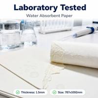 Feuille de carton absorbant l'eau pour test de capacité d'absorption, papier absorbant épais pour sous-verres jetables – Fourniture directe usine