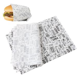 Feuilles de cuisson écologiques en pâte de bois 40 g/m², simple face, enduites de silicone, pour la pâtisserie - Product Image 3