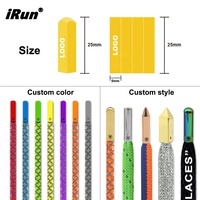 IRun personnalisé multifonction ressort arrêt bascule bouchon métal cordon serrures embout embouts durables en métal pour cordons