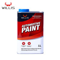 WILLIS Diluant universel pour peinture automobile, application liquide par pulvérisation pour peinture automobile, couche transparente et durcisseur