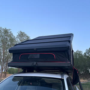 เต็นท์บน<span class=keywords><strong>หลังคา</strong></span><span class=keywords><strong>รถ</strong></span>ยนต์อลูมิเนียม เต็นท์บน<span class=keywords><strong>หลังคา</strong></span>น้ําหนักเบา เต็นท์บน<span class=keywords><strong>หลังคา</strong></span> Alu สําหรับ 5 คน เต็นท์ตั้งแคมป์บนหลังคา - Product Image 2