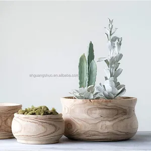 Plant Wood Stand Outdoor Planters Pot Indoor Wooden Table Leg Flower Pots And Planters Bamboo Wood Plant Flower Pot Rack Stand