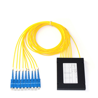 Boîtier de répartiteur PLC ABS 1x16 1x32 avec connecteur SC UPC APC, répartiteur de fibre optique en cassette