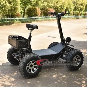 High Efficient Hub-motor Driving Snow Hub Motor Electric Atv For Children 72 Volts 8000W 4 Wheeler