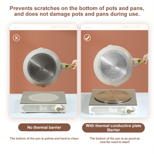 <span class=keywords><strong>Disque</strong></span> diffuseur de chaleur en acier inoxydable personnalisable <span class=keywords><strong>pour</strong></span> cuisinière à gaz, plaque <span class=keywords><strong>adaptateur</strong></span> à <span class=keywords><strong>induction</strong></span> et outil de cuisson en acier <span class=keywords><strong>pour</strong></span> cuisinière - Product Image 6