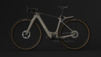 Hybridizer Rando Carbon Fiber Gravel Ebike Frame avec moteur M820 et batterie 864wh