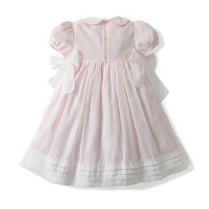Vestido infantil con diseño <span class=keywords><strong>de</strong></span> encaje español, ropa <span class=keywords><strong>de</strong></span> popelina <span class=keywords><strong>de</strong></span> algodón <span class=keywords><strong>de</strong></span> verano <span class=keywords><strong>para</strong></span> niños pequeños, vestidos bordados <span class=keywords><strong>de</strong></span> flores <span class=keywords><strong>para</strong></span> <span class=keywords><strong>niñas</strong></span> pequeñas - Product Image 2